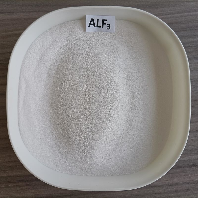อลูมิเนียมฟลูอเรด AlF3 เหมาะสําหรับการไหลของกระจกกระจกและโลหะที่ไม่ใช่โลหะ