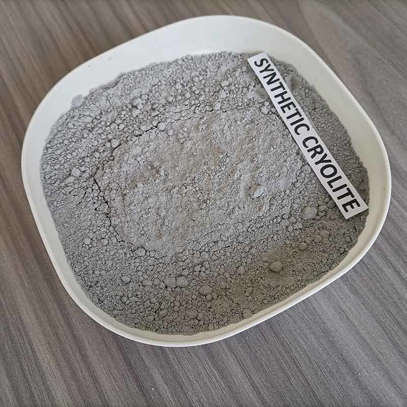Cryolite สินทรีย์ความบริสุทธิ์สูงประเภทอุตสาหกรรม สําหรับการผลิตไฟฟ้าสกัดเหล็กอลูมิเนียม