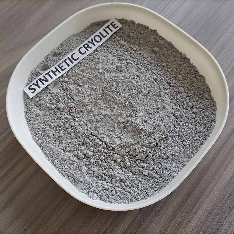Cryolite สินทรีย์ความบริสุทธิ์สูงประเภทอุตสาหกรรม สําหรับการผลิตไฟฟ้าสกัดเหล็กอลูมิเนียม