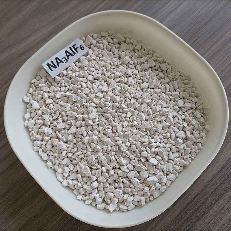 98% นาที ความบริสุทธิ์ Cryolite สินทรีย์ Na3alf6 / Cryolite อลูมิเนียม โซเดียมฟลูอเรดสําหรับอลูมิเนียม