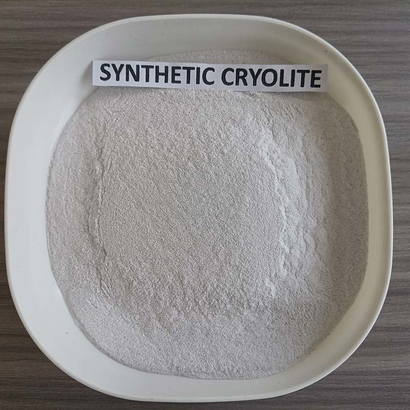 CAS 15096-52-3 เครื่องเติมผลงาน โซเดียม คริโอลิต 200 Mesh Cryolite Synthetic สําหรับอุตสาหกรรมอลูมิเนียม