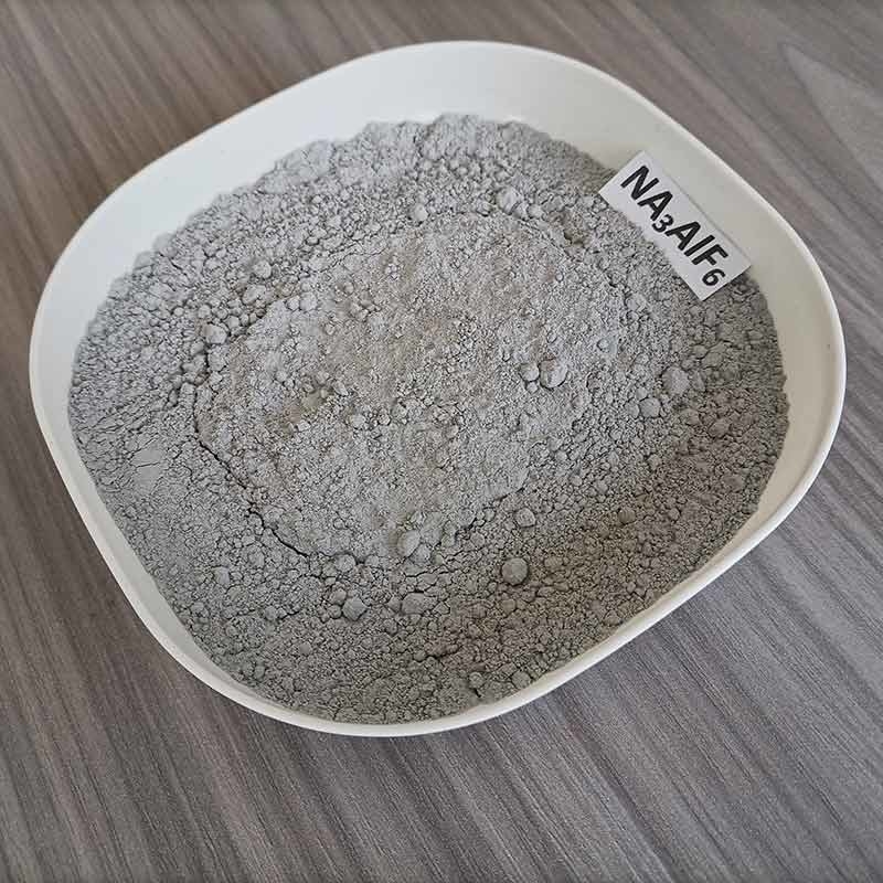 Cryolite สินทรีย์ความบริสุทธิ์สูงประเภทอุตสาหกรรม สําหรับการผลิตไฟฟ้าสกัดเหล็กอลูมิเนียม