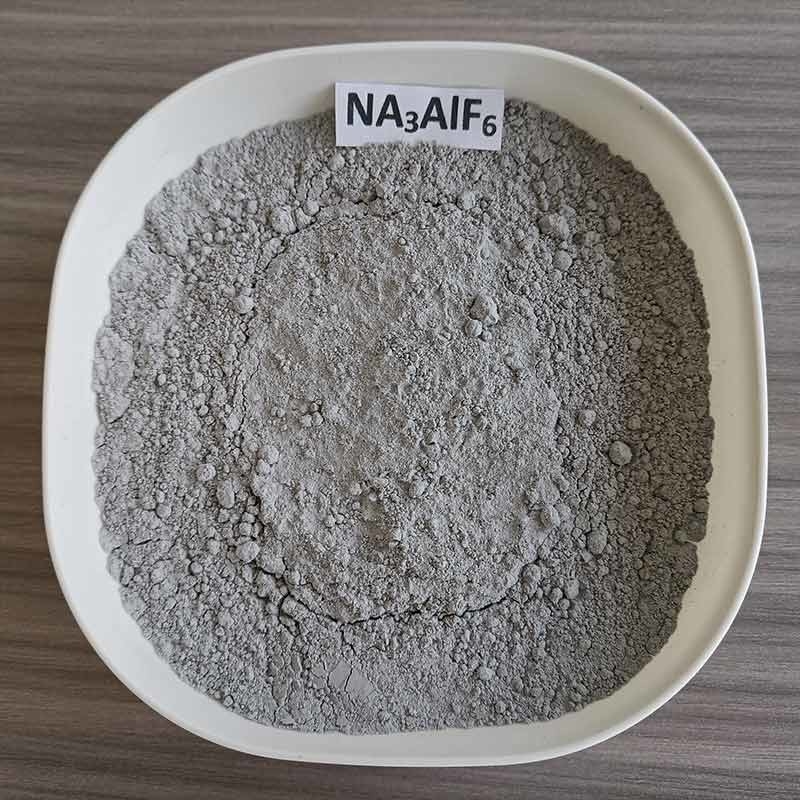 Cryolite สินทรีย์ความบริสุทธิ์สูงประเภทอุตสาหกรรม สําหรับการผลิตไฟฟ้าสกัดเหล็กอลูมิเนียม