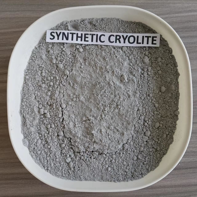 เครื่องปฏิกิริยาเกรด Cryolite สินทรประกอบ 99% Na3AIF6 สําหรับสารกําจัดสลัก, ใช้เป็นฟลัคซ์สําหรับอัลลูมิเนียม electrolysis