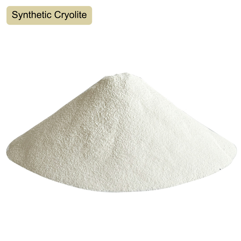 วัสดุแพร่ทางเคมี ขาวผง CH-1/CM-1 Cryolite Synthetic Na3alf6 สําหรับการหลอมอลูมิเนียม