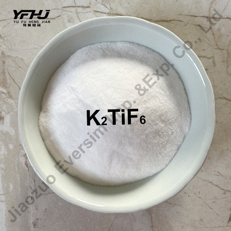 CAS 16919-27-0 ขาว ขาว โปแทสเซียมฟลูออโรติทานาต K2 (TiF6) สําหรับอุตสาหกรรมแก้ว