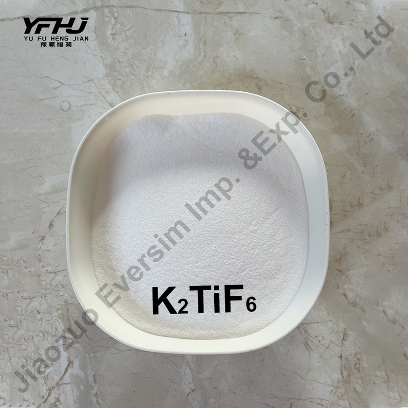 CAS 16919-27-0 ขาว ขาว โปแทสเซียมฟลูออโรติทานาต K2 (TiF6) สําหรับอุตสาหกรรมแก้ว
