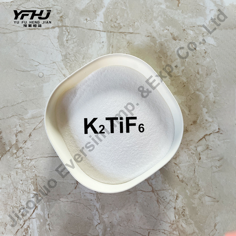 CAS 16919-27-0 ขาว ขาว โปแทสเซียมฟลูออโรติทานาต K2 (TiF6) สําหรับอุตสาหกรรมแก้ว