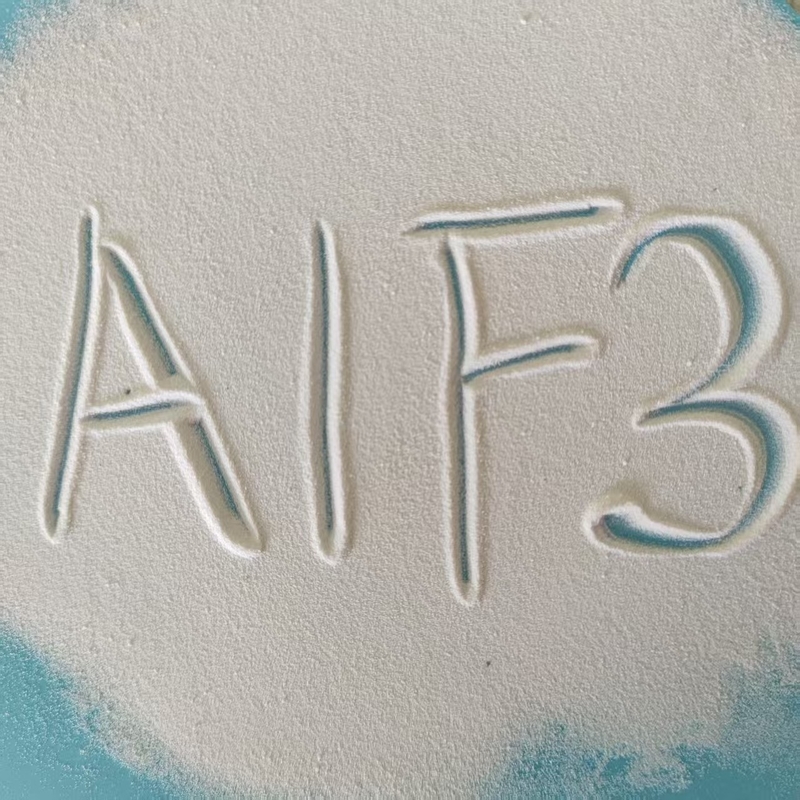 คุณภาพดีที่สุด ฟลอริดอลูมิเนียมสีขาว Alf3 Sandy สําหรับกระบวนการการผลิตอลูมิเนียมที่เสริม