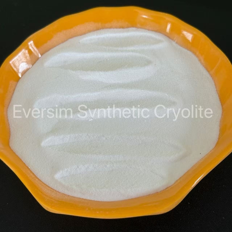 ผลิตภัณฑ์เคมีความบริสุทธิ์สูง CAS15096-52-3 200 Mesh Na3AlF6 โซเดียมคริโอลิต 99.9% สําหรับอุตสาหกรรมบด