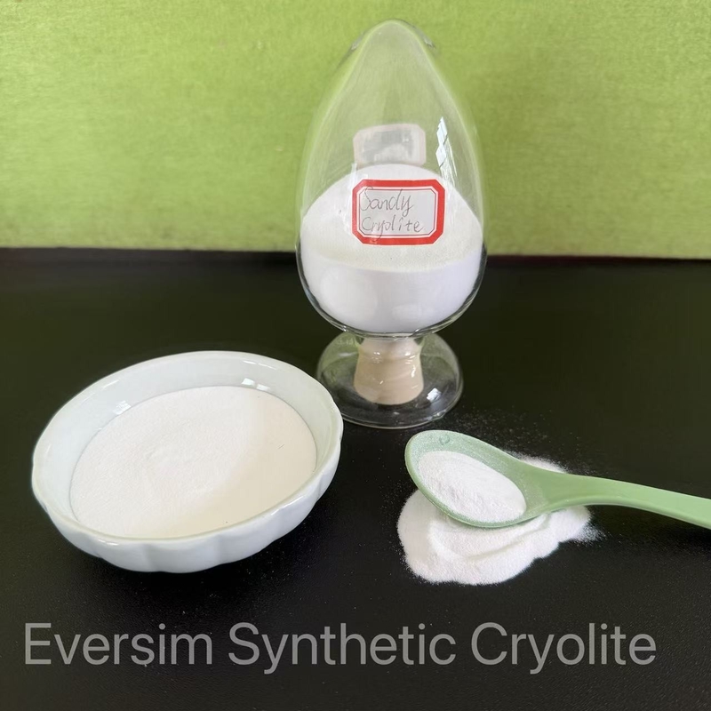 ราคาขายส่งผลิตภัณฑ์เคมี Synthetic Cryolite Na3alf6 สำหรับอุตสาหกรรมเซรามิกและขัดสี