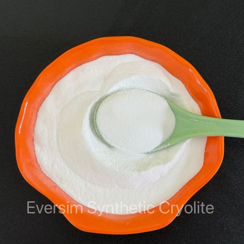 325 Mesh ความบริสุทธิ์ 98% Cryolite สินทรประกอบ Na3AlF6 ใช้เป็นสารไหลสําหรับสารผสม