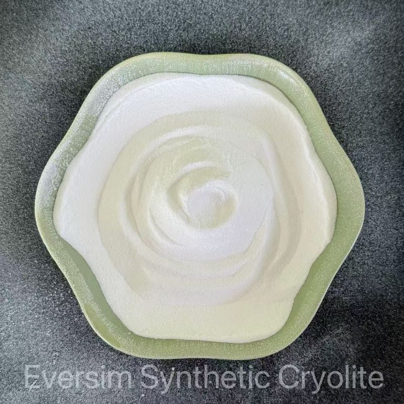 CAS15096-52-3 คริโอไลต์สังเคราะห์สีขาวบริสุทธิ์ 99.2% สำหรับอุตสาหกรรมอะลูมิเนียม