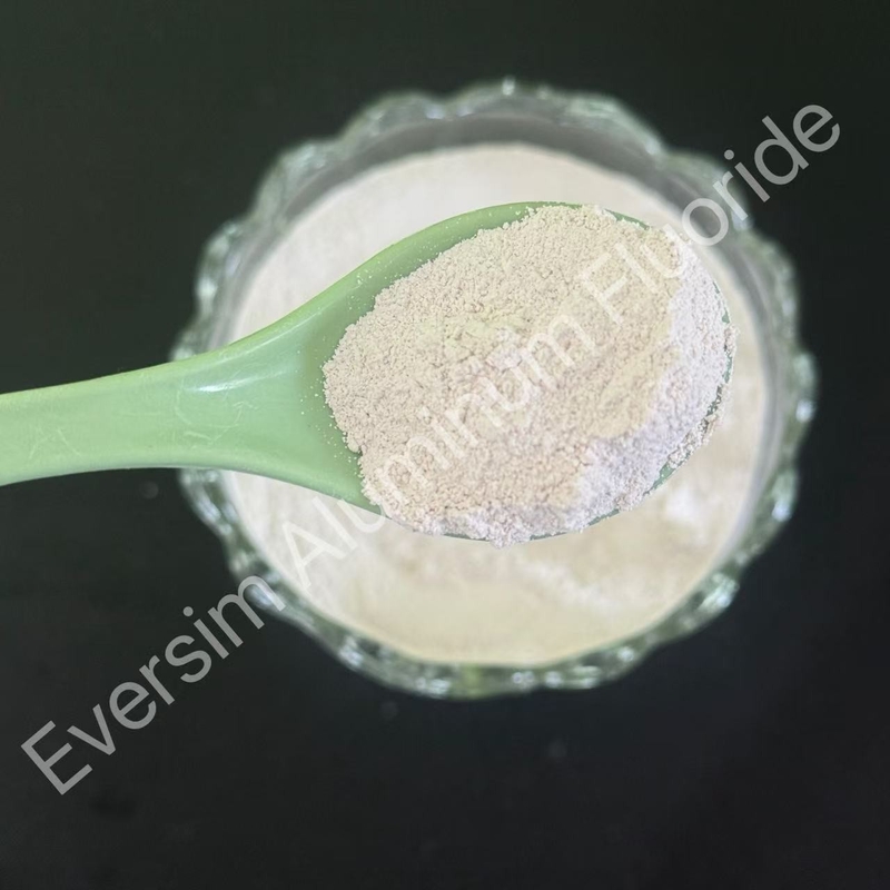 CAS7784-18-1 สีขาวผงอะลูมิเนียมฟลูอริด Alf3 สําหรับฟลักซ์การผสมในการผสมโลหะ