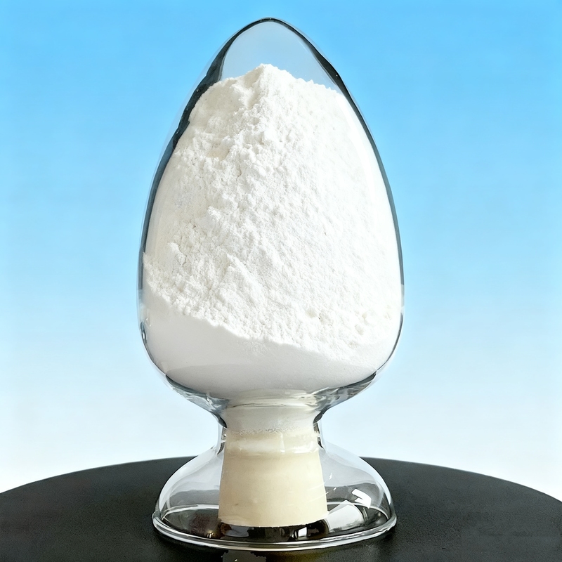 ส่วนผสมอะลูมิเนียมฟลูออไรด์ Alf3 แบบละเอียดสำหรับการสังเคราะห์ทางเคมีและการแปรรูปที่ซับซ้อน