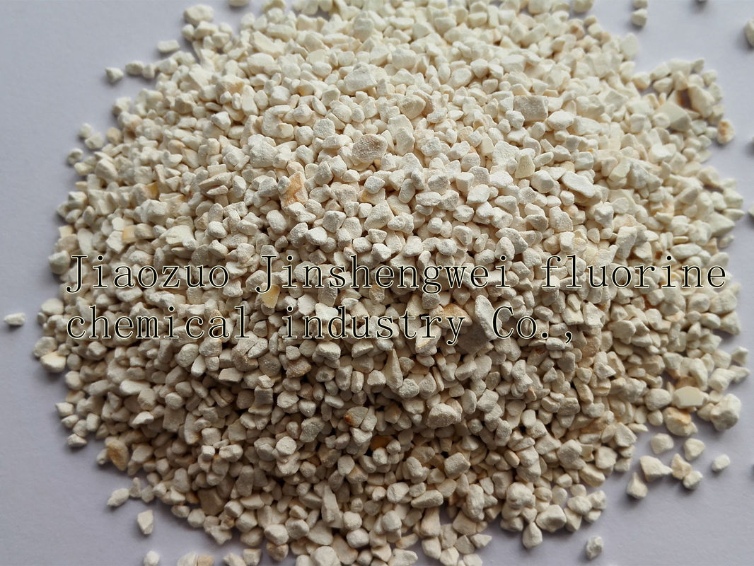 ผลิตภัณฑ์เคมี อนุภาคสีขาว CAS13775-53-6 Cryolite Synthetic Na3alf6 สําหรับอุตสาหกรรมไฟฟ้าอัลลูมิเนียม